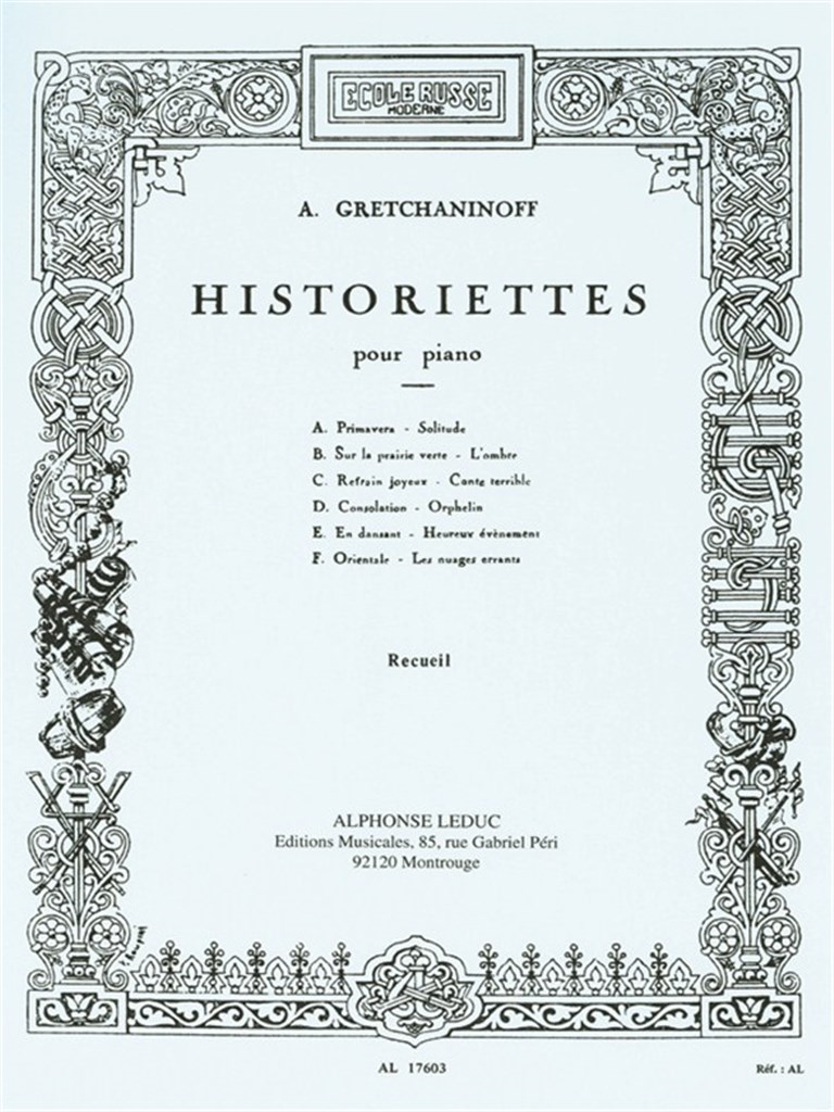 Historiettes Op118